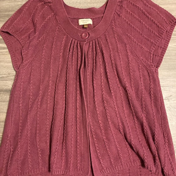 Sonoma 1X Short Sleeved Sweater - Picture 2 of 10